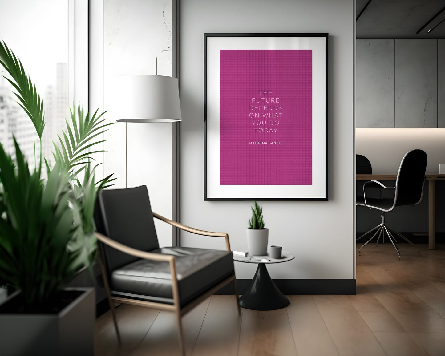 Mahatma Gandhi - The Future Depends on What You Do Today