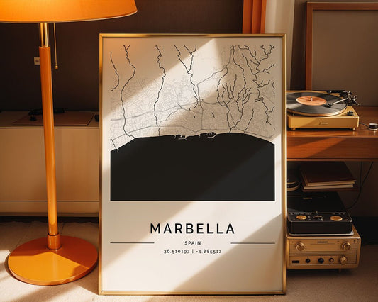 Marbella City Map