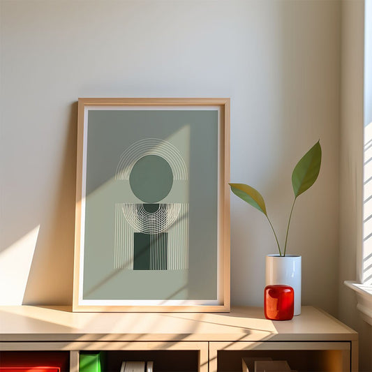 Minimalist Green Linework