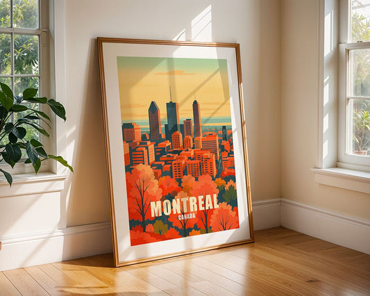 Montreal Autumn Skyline