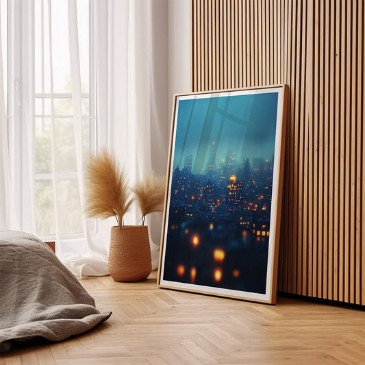 Moody Cityscape Wall Art
