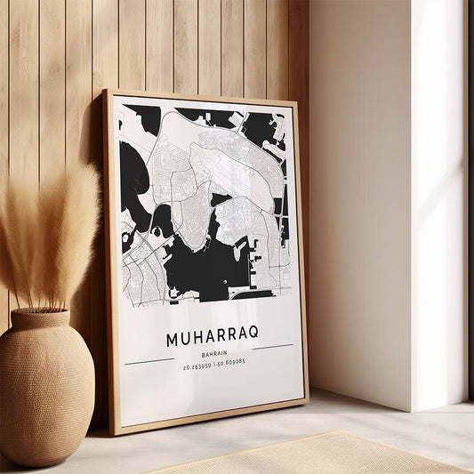 Muharraq City Map