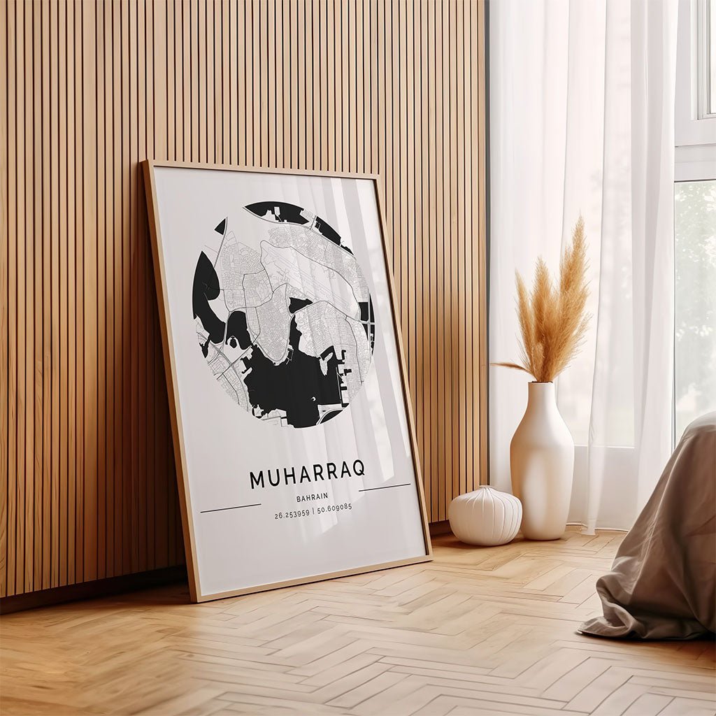 Muharraq City Map