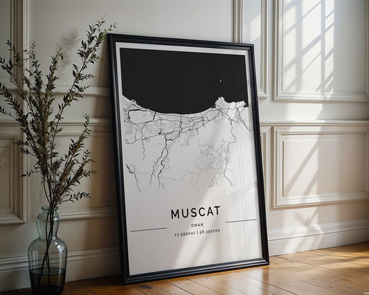 Muscat City Map