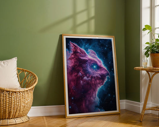 Nebula Guardian Wall Art