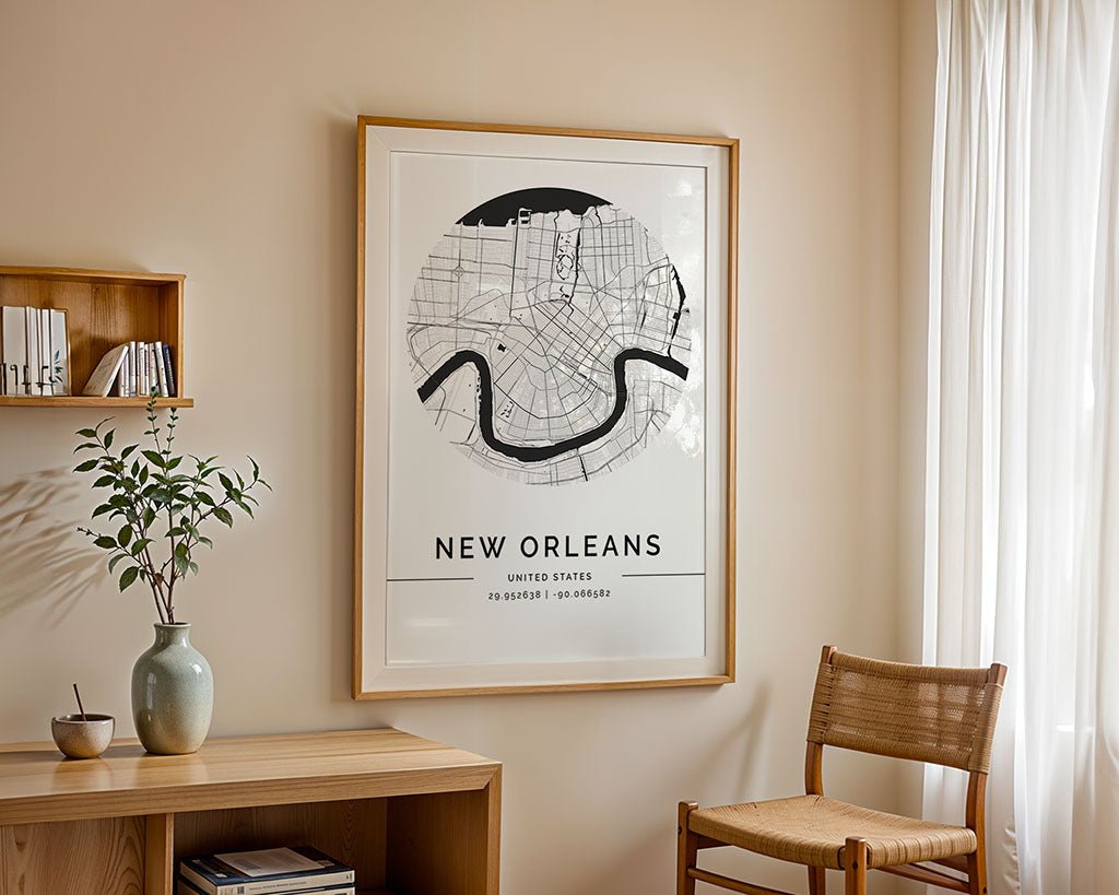 New Orleans City Map