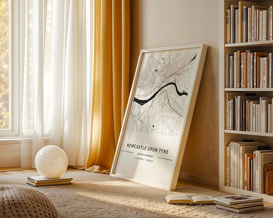 Newcastle upon Tyne City Map