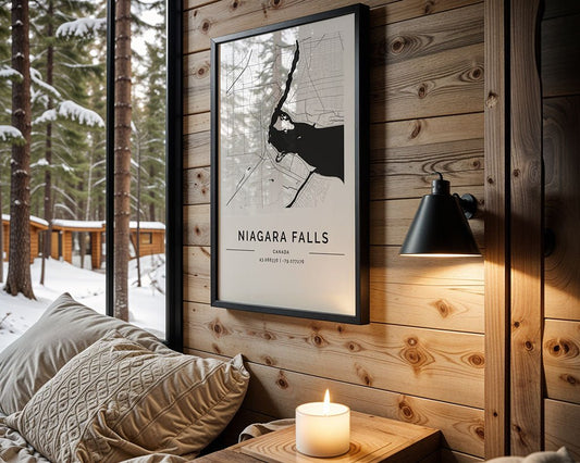 Niagara Falls City Map