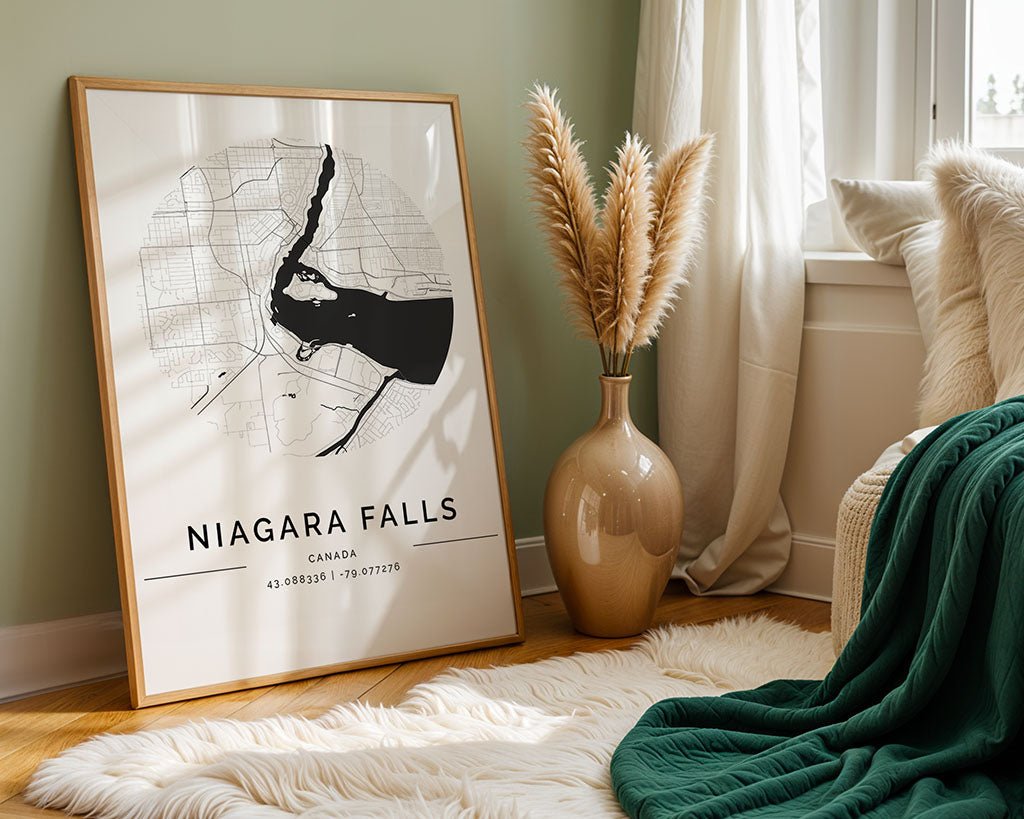 Niagara Falls City Map