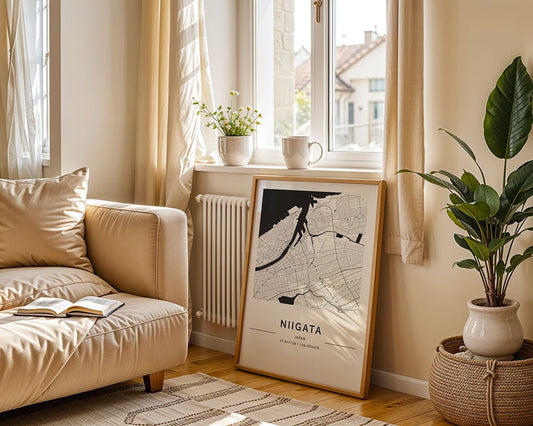 Niigata City Map