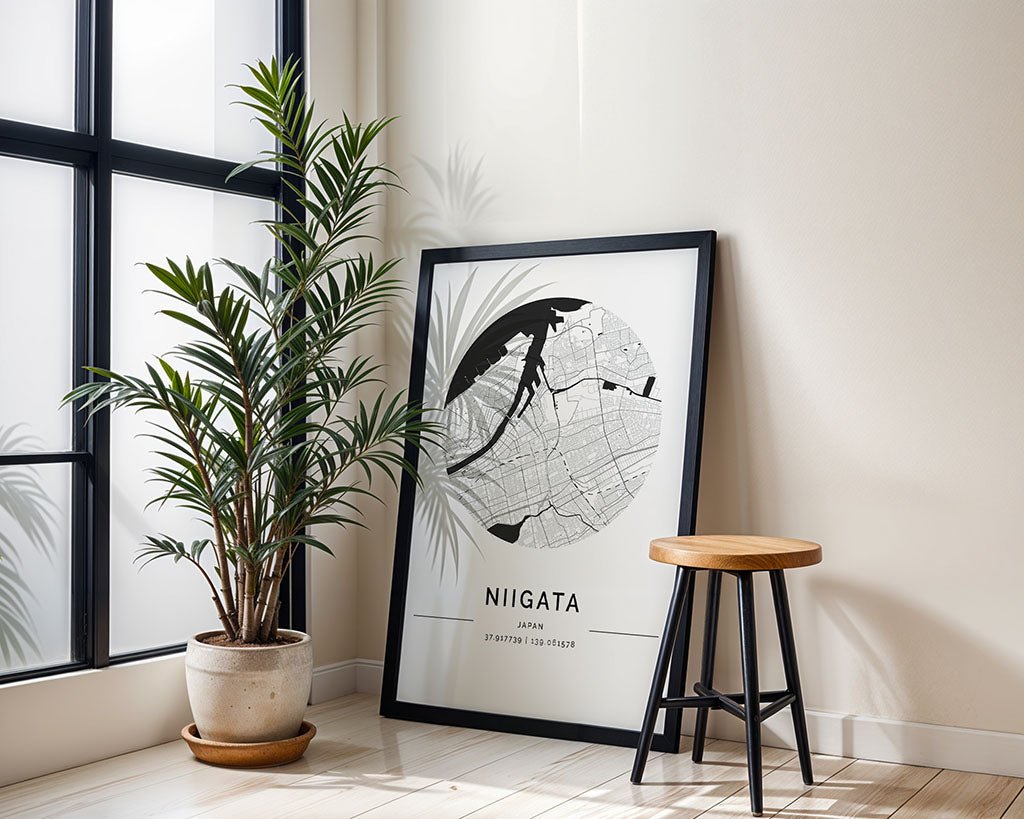 Niigata City Map