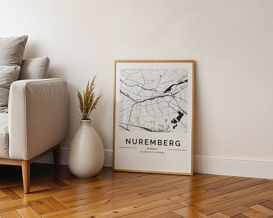 Nuremberg City Map