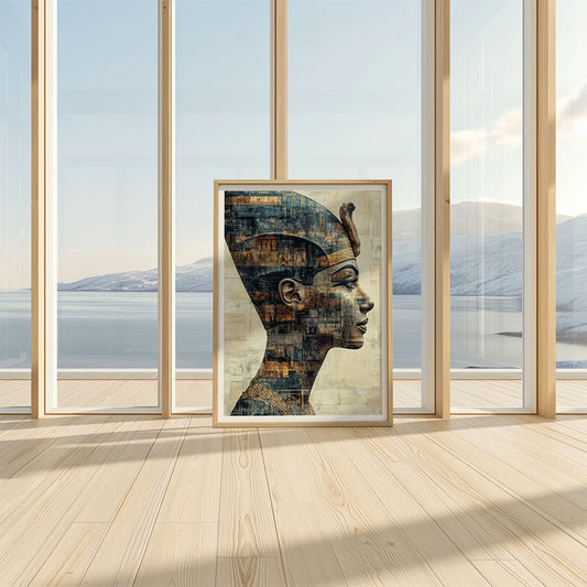 Pharaoh Mosaic Wall Art