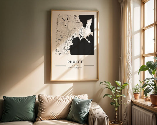 Phuket City Map
