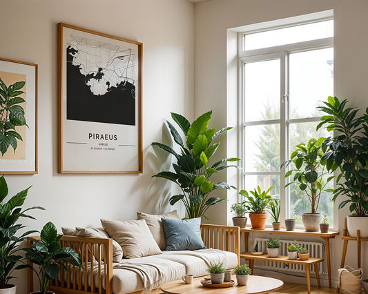 Piraeus City Map