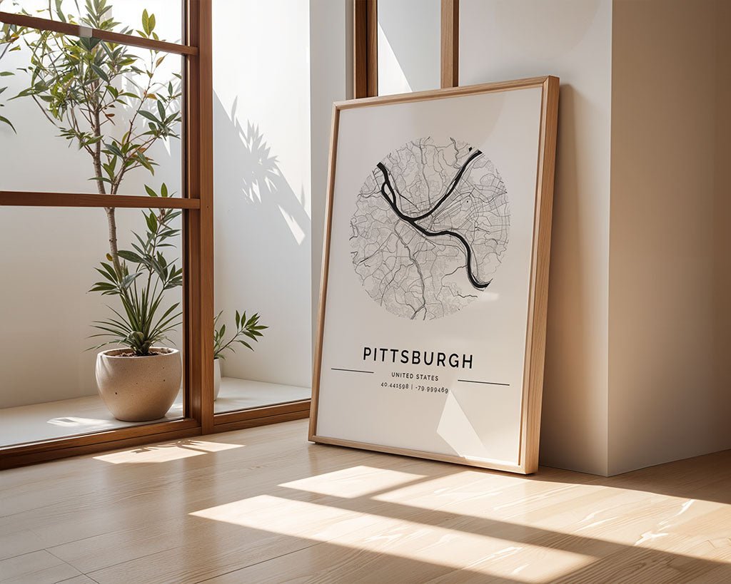 Pittsburgh City Map