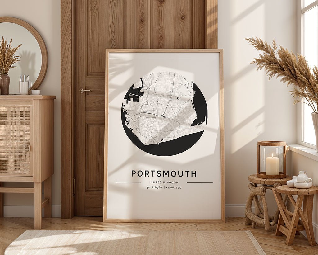 Portsmouth City Map