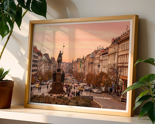 Prague Wenceslas Square