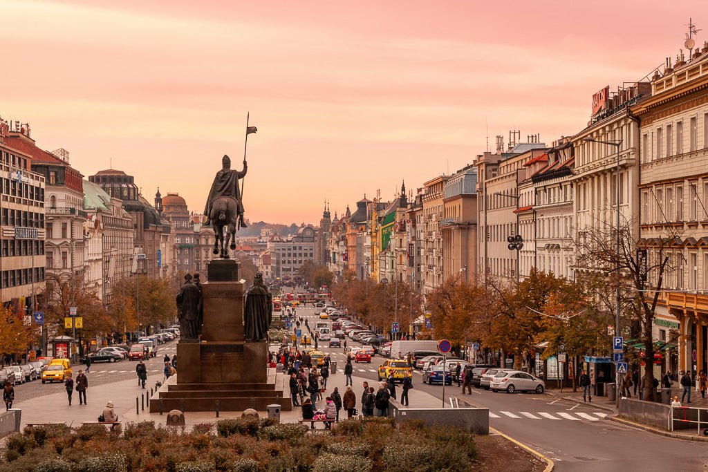 Prague Wenceslas Square