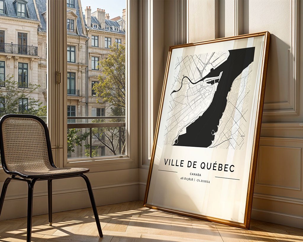 Québec City Map