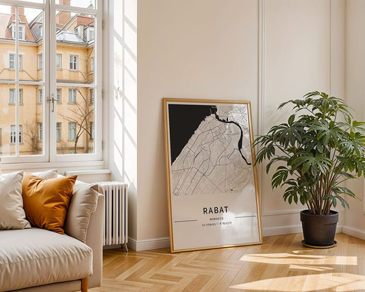 Rabat City Map