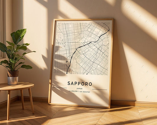 Sapporo City Map