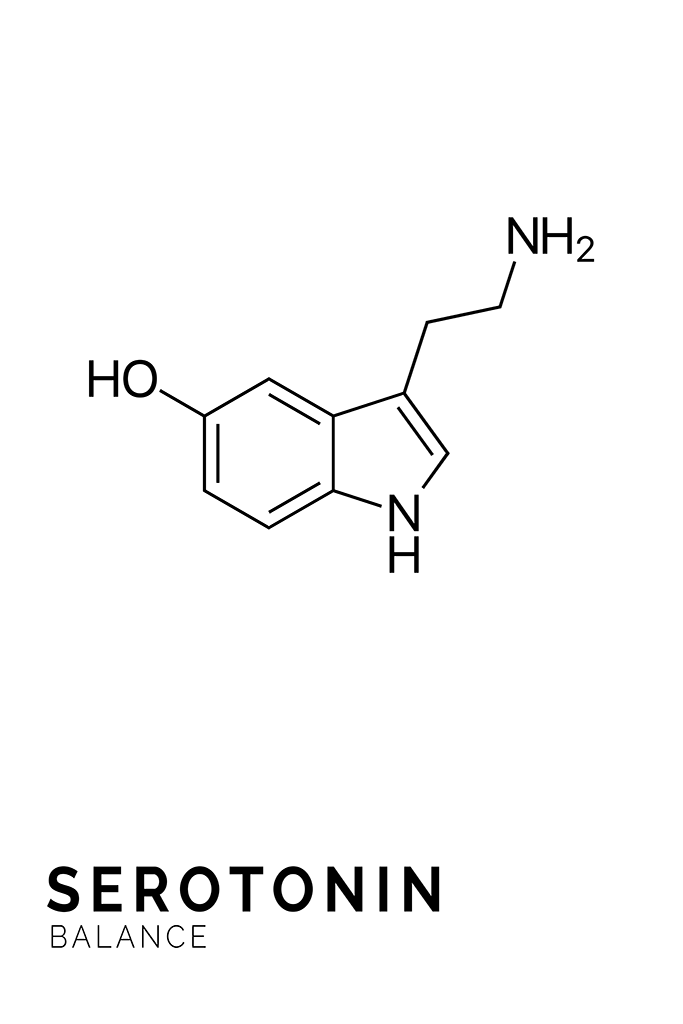 Serotonin Chemical Structure