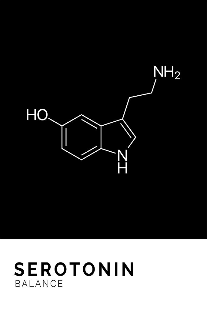 Serotonin Chemical Structure