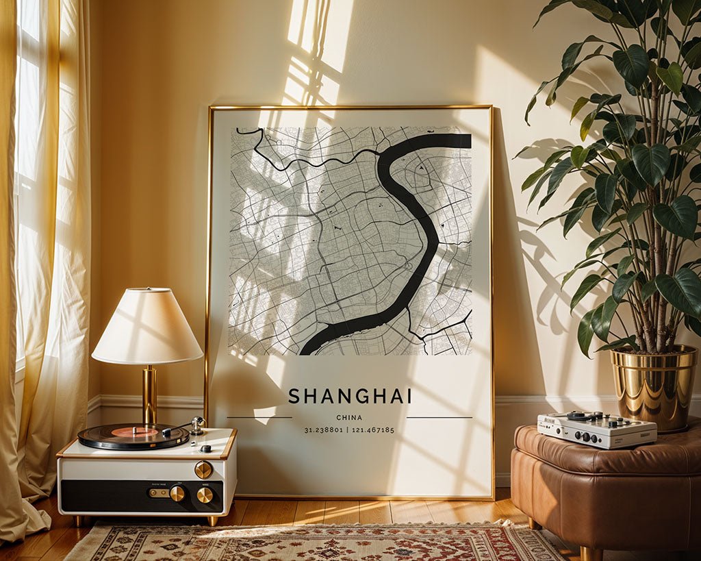 Shanghai City Map