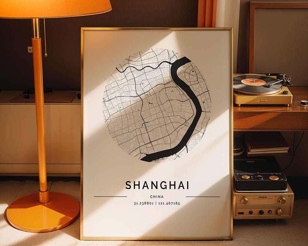 Shanghai City Map