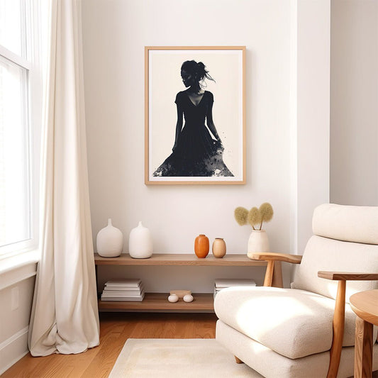 Silhouette Muse Wall Art