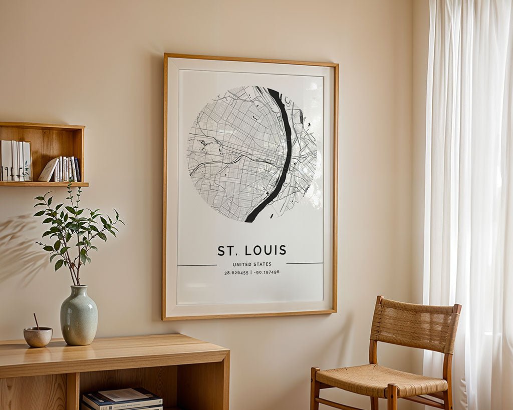 St Louis City Map