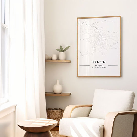 Tamun City Map