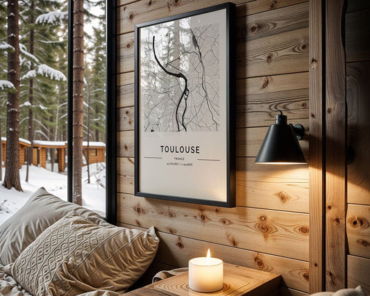 Toulouse City Map