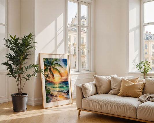 Tranquil Beach Scene