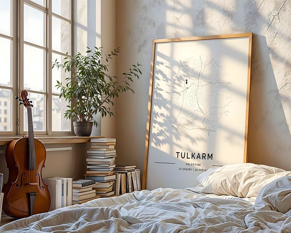 Tulkarm City Map