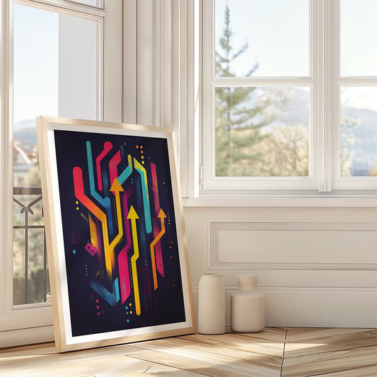 Upward Motion Wall Art