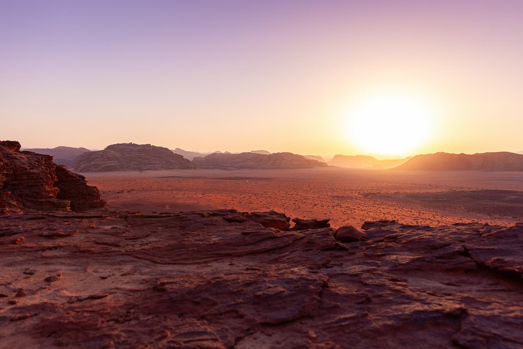 Wadi Rum Desert Sunset