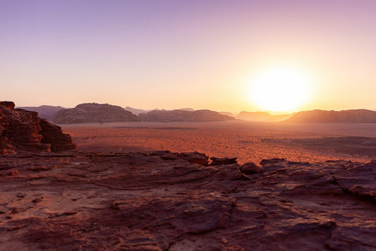 Wadi Rum Desert Sunset