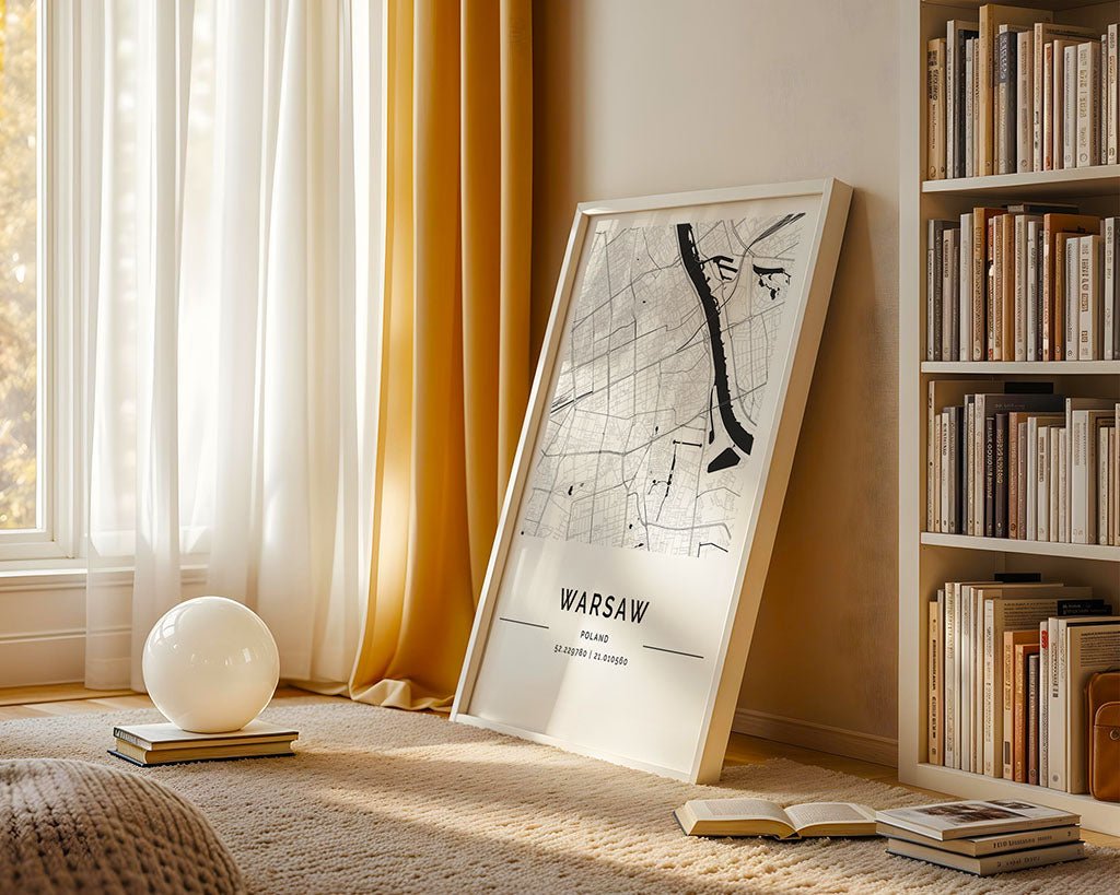 Warsaw City Map