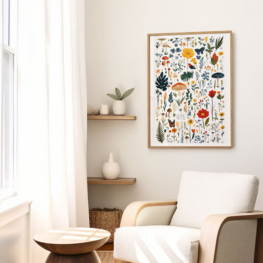 Wild Garden Botanical Wall Art