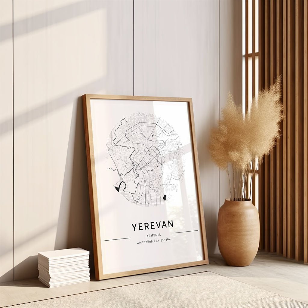 Yerevan City Map