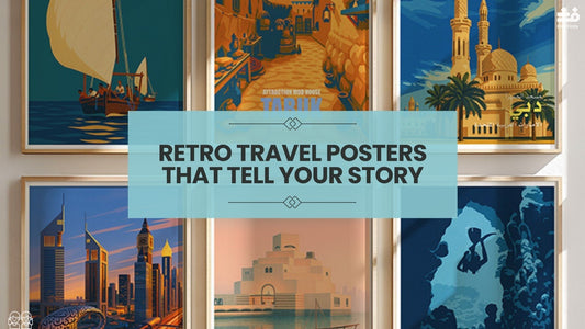 Retro Travel Posters That Tell Your Story