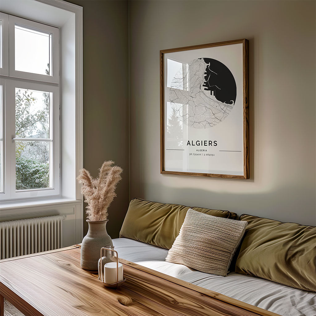 Algiers City Map
