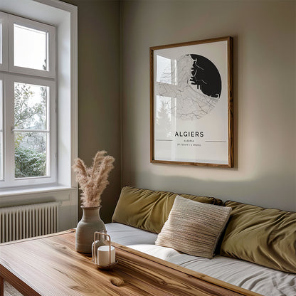 Algiers City Map