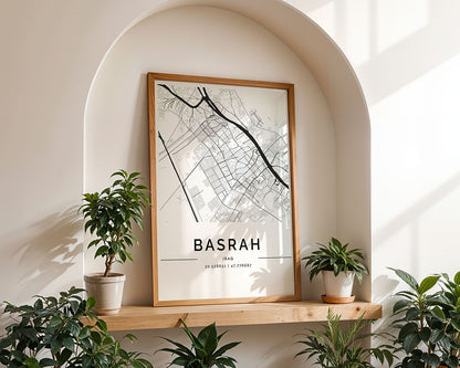 Basra City Map