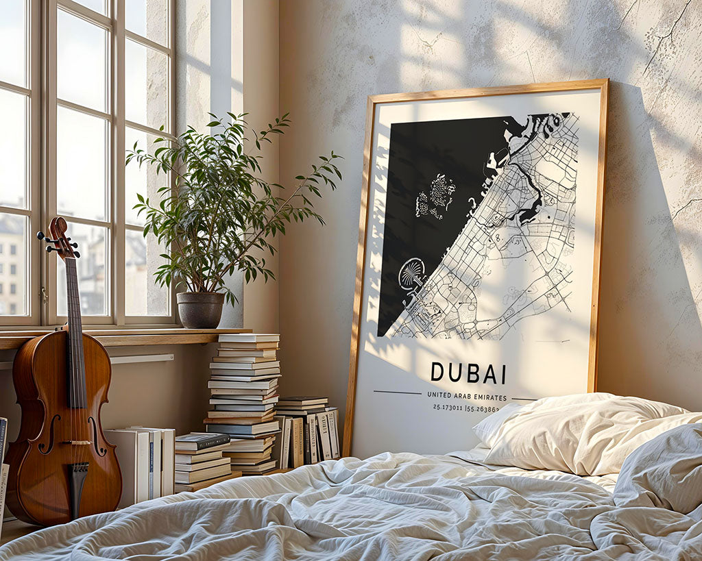 Dubai City Map