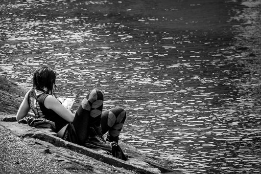 Afternoon Read by the Canal