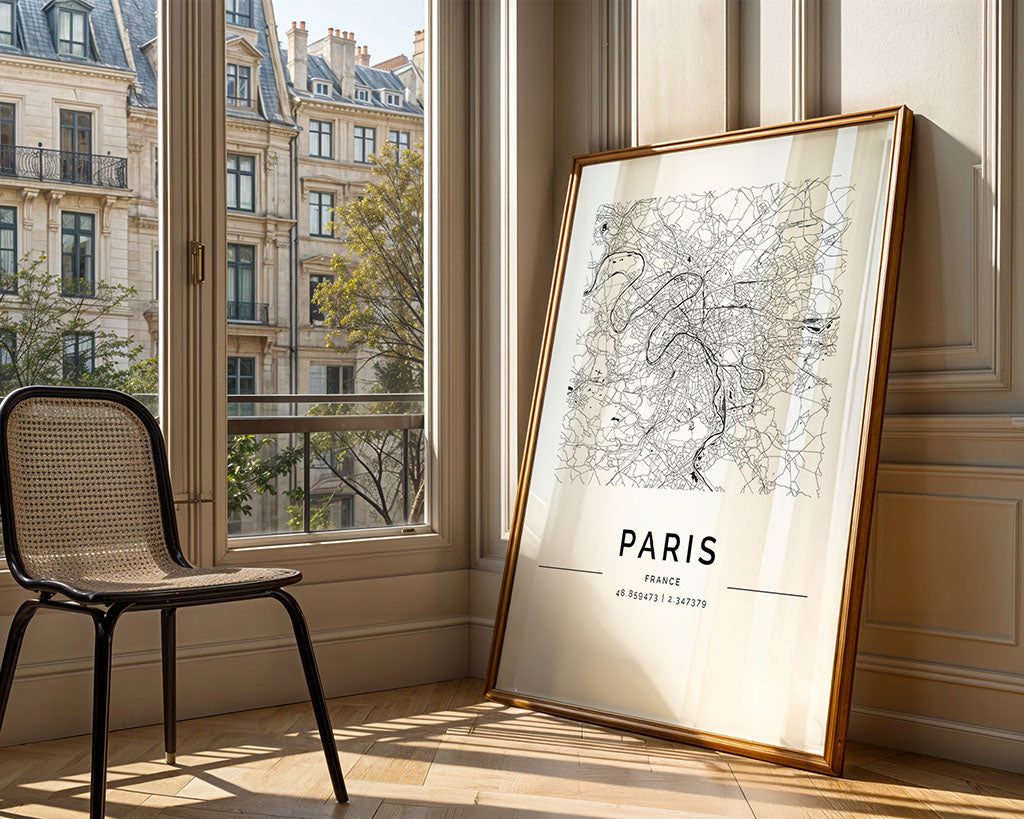 Paris City Map