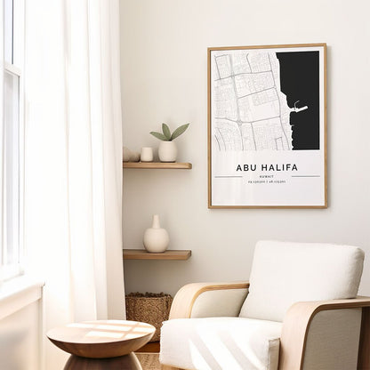 Abu Halifa City Map